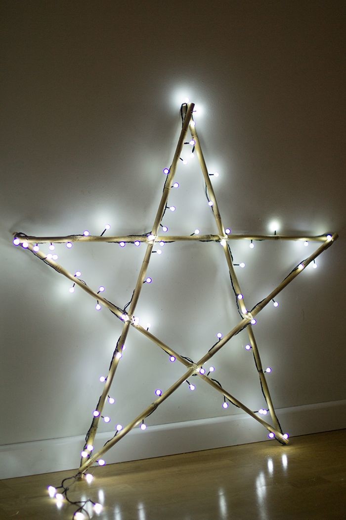 decoraçao natalina com estrela